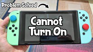 [eng] Nintendo Switch TAK BOLEH Turn On?? - problem solved 