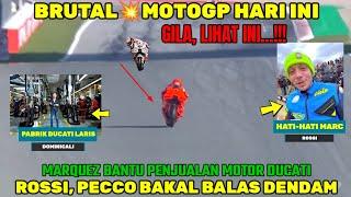 BRUTALBERITA MOTOGP HARI INI SENIN 13 JANUARI 2025, MARC MARQUEZ DUCATI, ROSSI BAGNAIA BALAS DENDAM