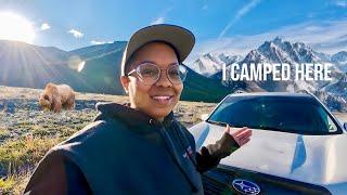 Living In A Subaru|Driving 3,438 Miles To Alaska Alone:Crazy Animal Sightings|Day 2