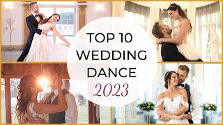 TOP 10 WEDDING DANCE SONGS 2023  First Dance ONLINE   Wedding INSPIRATION