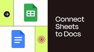 How To Integrate Google Sheets With Google Docs