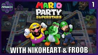 Argick will remember that! Mario Party Superstars with Froob and Nikoheart - Part 1