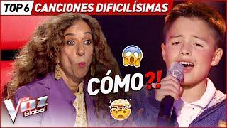 Las canciones más DIFÍCILES de La Voz Kids