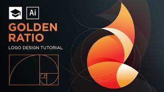 How to design a logo with golden Ratio #3 | Adobe Illustrator Tutorial