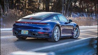 Реклама нового Порше 911 Каррера 4эс 2020.