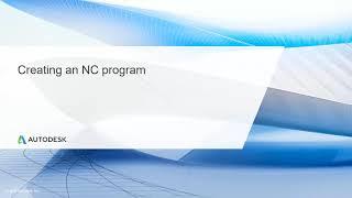 Multi Axis CNC Toolpath Lesson 13.2 - Creating an NC program