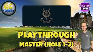 Hole 1-3 St Andrews Links - Master Playthrough *Golf Clash Guide*