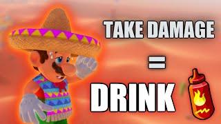 If Mario Gets Hit, I Drink Hot Sauce