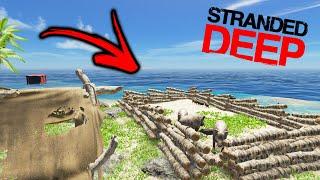 Building a Shelter for Boars and Crabs in Stranded Deep