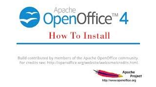 How to install Open Office Org for Windows