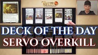 Magic DECK OF THE DAY Servo Overkill deutsch traderonlinevideo MTG Trader