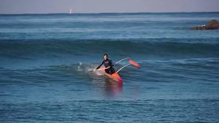 Olivia Piana Outrigger Canoe Surf Anglet