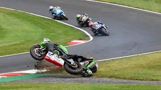 BSB Crashes and action 2021 - Cadwell Park!