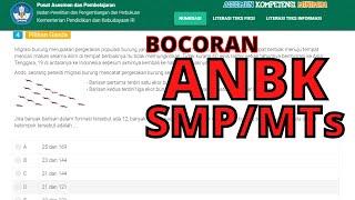 Bocoran Soal ANBK (AKM) SMP 2021 I Simulasi ANBK (AKM) SMP 2021