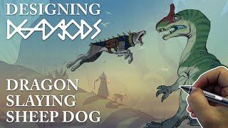 Designing DEAD gODS - Dragon Slaying Sheep Dog