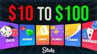 The $10 To $100 Challenge - Stake