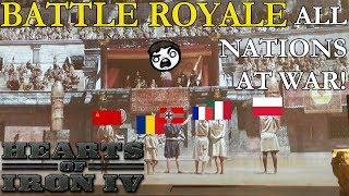 HOI4 BATTLE ROYALE - All Countries at War!