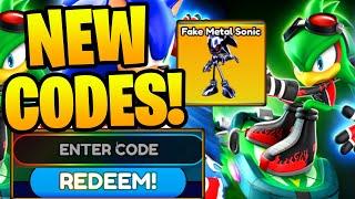 *NEW* ALL WORKING CODES FOR Sonic Speed Simulator IN JUNE 2023! ROBLOX Sonic Speed Simulator CODES