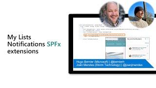 My Lists Notifications SPFx extensions