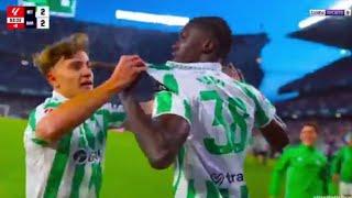 Assane Diao Goal 90+4, Real Betis vs Barcelona (2-2), All Goals Results and Extended Highlights