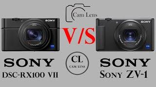 Sony DSC RX100 VII  vs Sony ZV 1