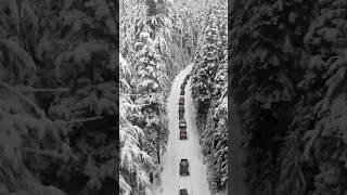 Deep snow! #jeeptj #jeep #offroad #tj #snow #snowwheeling #pnw #toyota4x4 #toyota #4runner #4x4 #40s