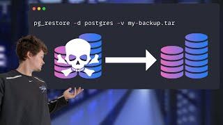 Backing Up a Postgres Database with pg_dump and pg_restore