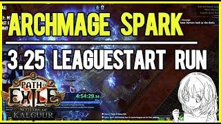 3.25 SSF LEAGUESTART RUN w/ heavy commentary - ARCHMAGE SPARK