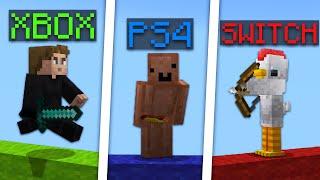 BEST Minecraft Xbox vs PS4 vs Switch Player