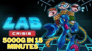 5000G IN 15 MINUTES!! | Lab Crisis 100% Full Game Achievement Guide (glitchy up until 4 minutes)