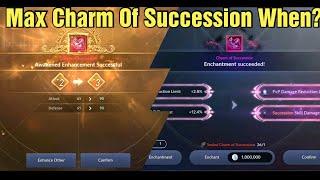 Black Desert Mobile Maxed Out Charm Of Succession When?!