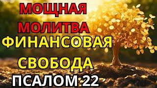 ПСАЛОМ 22 – МОЩНАЯ МОЛИТВА О ФИНАНСОВОМ ЧУДЕ | СМОТРЕТЬ 7 ДНЕЙ