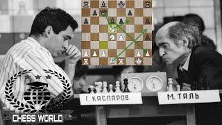 Afsonaviy partiya, Mikhail Tal o'limidan 1oy oldin Garry Kasparovni mag'lub etdi. Shaxmat o'rganish.