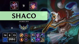 Shaco Jungle vs Lillia: Unstoppable - EUW Challenger Patch 14.15