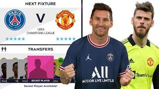 PSG vs Manchester United - DLS 21 Gameplay