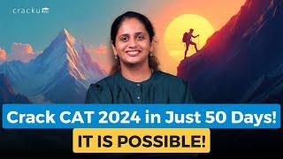 Can You Ace CAT in Just 50 Days? Here's the Secret By Sayali Ma'am