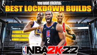 TOP 3 LOCKDOWN BUILDS TO MAKE NOW NBA 2K22 current gen BEST LOCK DEFENDER BUILDS