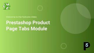 Prestashop Product Page Tabs Module