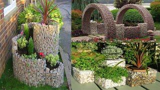 Beautiful Gabion Planter Design Ideas | Modern Gabion Planters