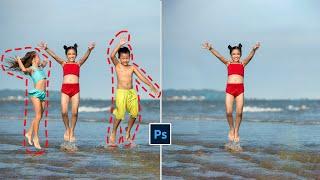 How to Object Remove From a Photo in Photoshop | Tutorial For Beginner