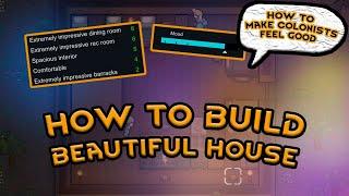 HOW TO BUILD BEAUTFIGUL HOUSE | RimWorld Tutorial for Beginners