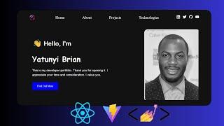 React Portfolio Website using Styled-Components | For Beginners.