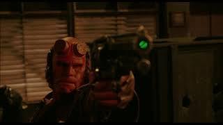 HELLBOY vs SAMAEL battle 1   Movie Hellboy ( 2004 )