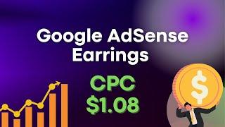 Google AdSense CPC  | Earning Proof | High CPC Ads #shorts #youtubeshorts #adsense #short