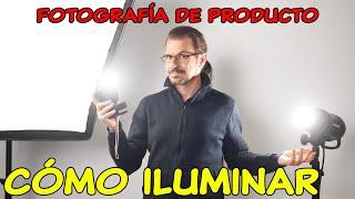 Cómo iluminar  en fotografía  de producto