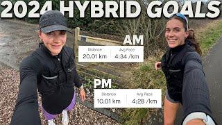 2024 HYBRID Goals, Running Shoes & Motivation
