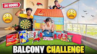 Living in Balcony For 24 HoursWith TSG Mann & Ronish | Gone Extremely Wrong- Jash Dhoka Vlogs