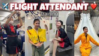 MY FLIGHT ATTENDANT TRAINING ️  (the BEST experience!) | Shaina Denniz