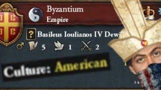 I formed the most CURSED nation in EU4 [American Confucian Byzantium]