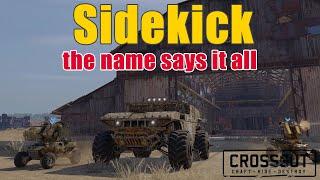 Crossout - Sidekick Wheel Drones - The Name Says It All